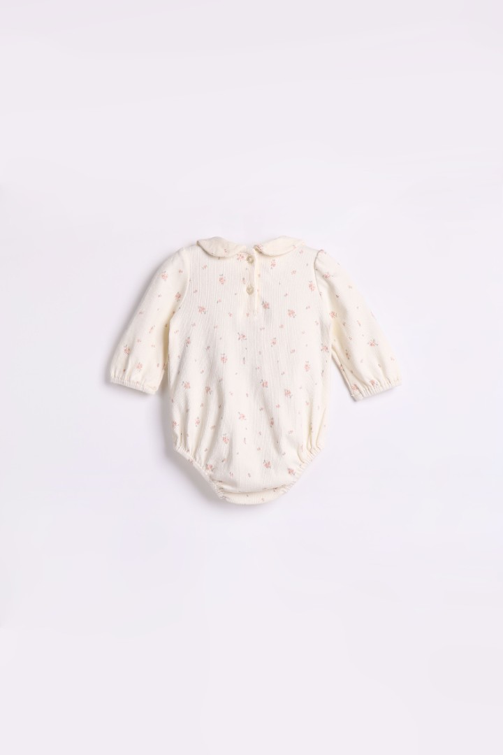 Peter-Pan Collared Romper