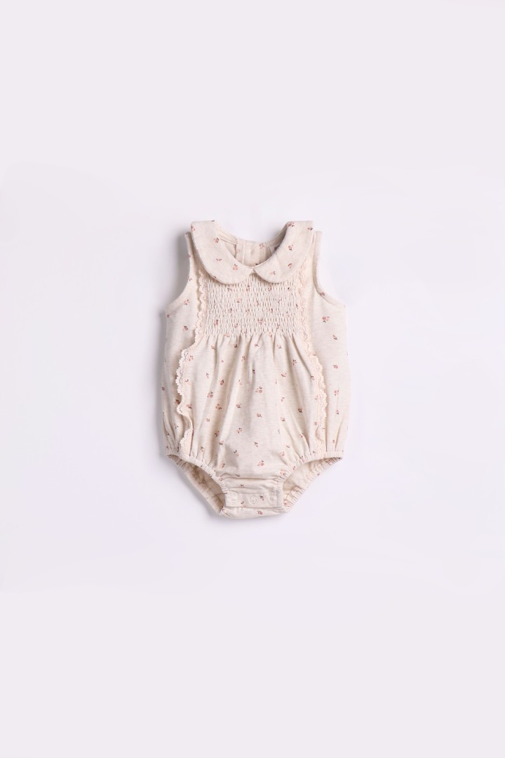 Peter-Pan Collared Romper