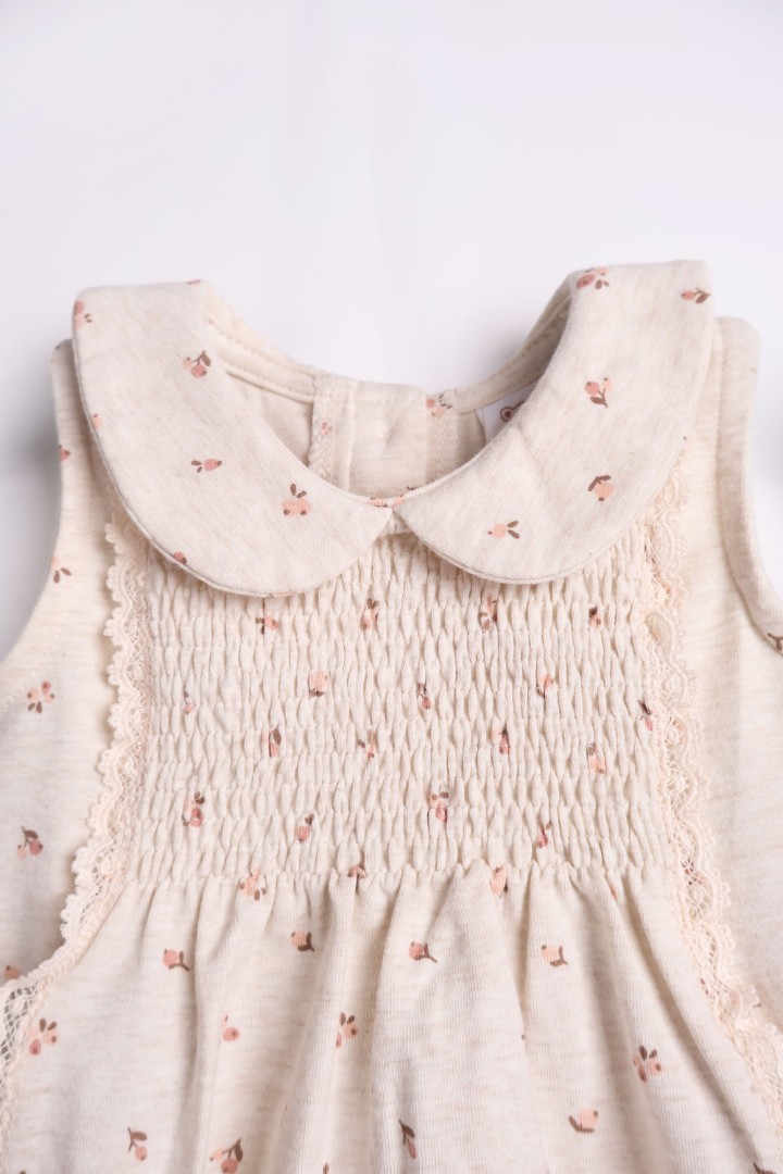Peter-Pan Collared Romper