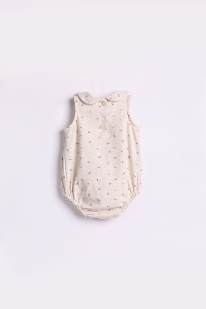 Peter-Pan Collared Romper