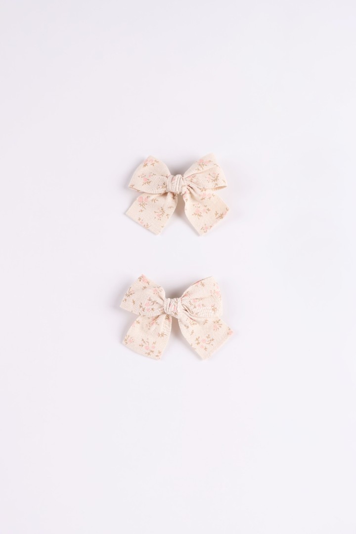 2-Pack of Ribbon Hair Clip