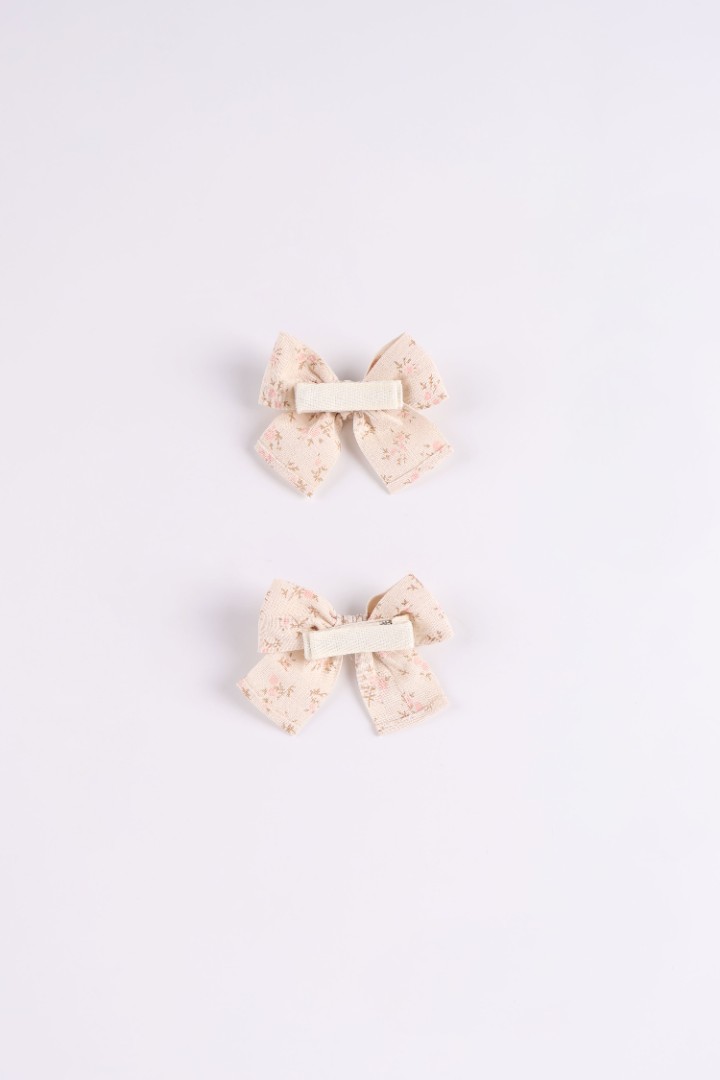 2-Pack of Ribbon Hair Clip
