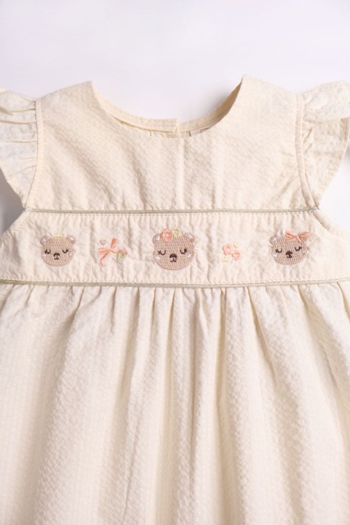 Embroidered Romper