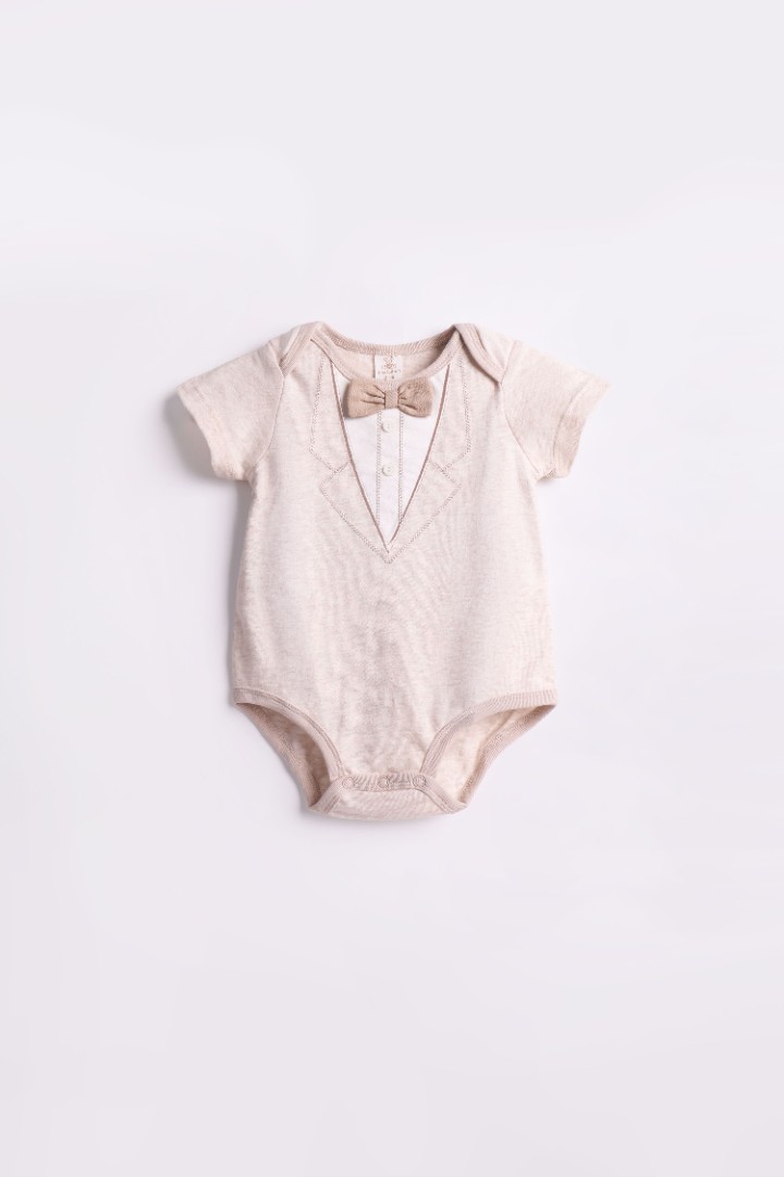 Romper with Bow-Tie