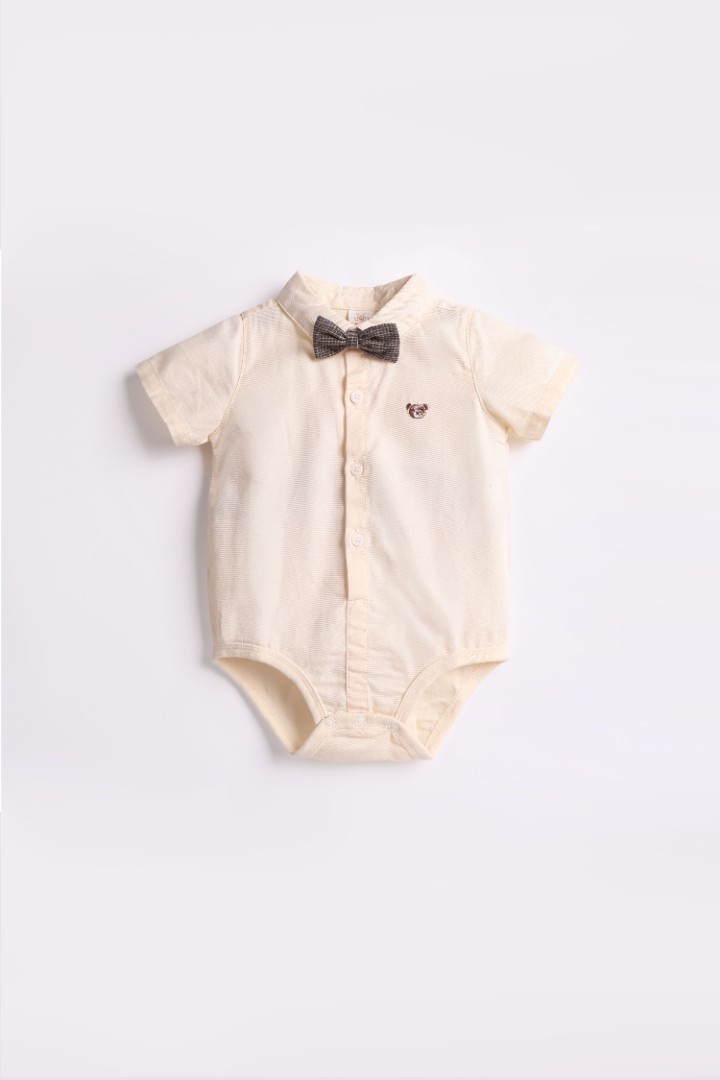 Romper with Bow-Tie