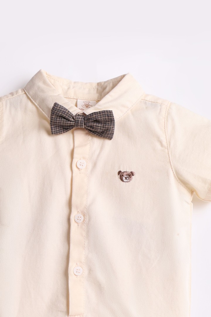 Romper with Bow-Tie