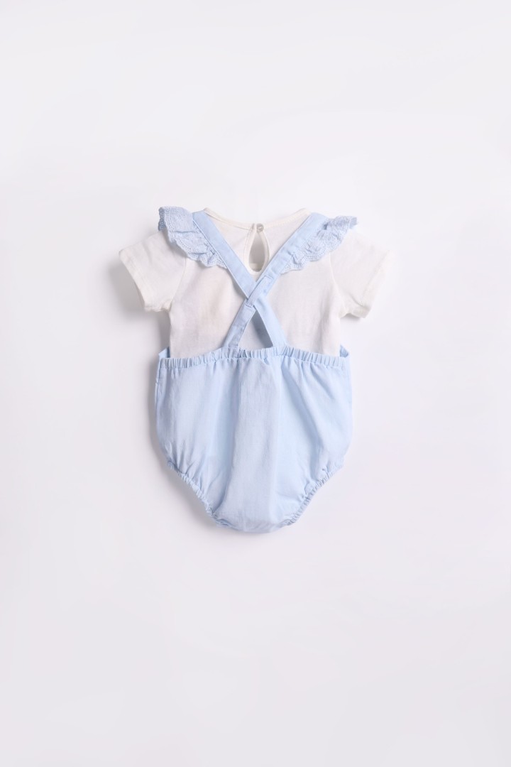 Dungaree with Embroidery