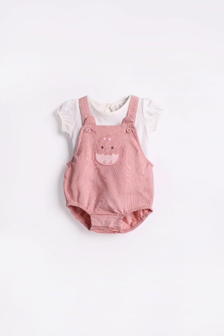 Dungaree with Embroidery