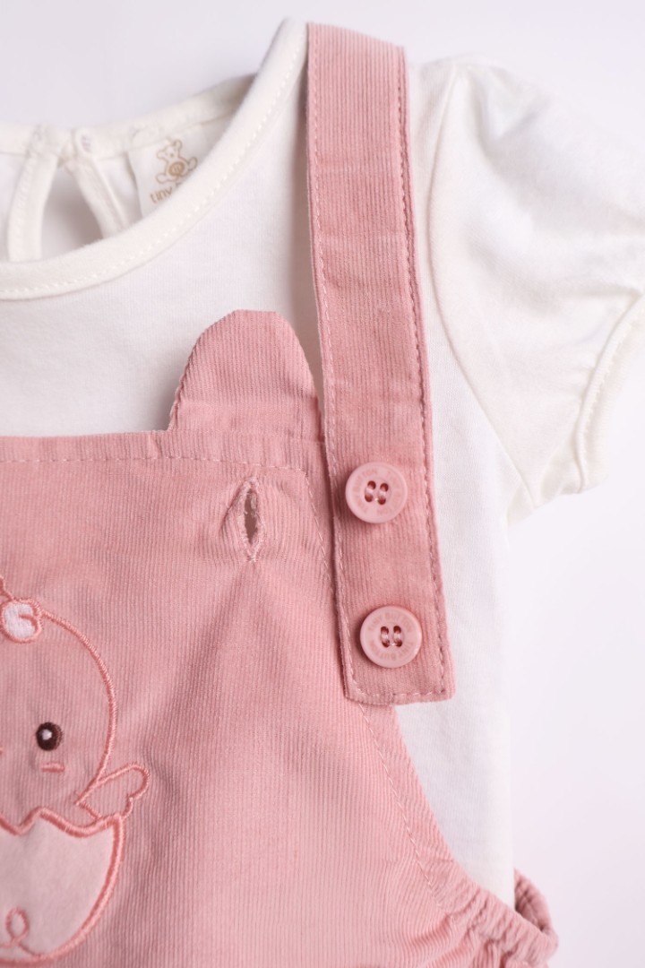 Dungaree with Embroidery