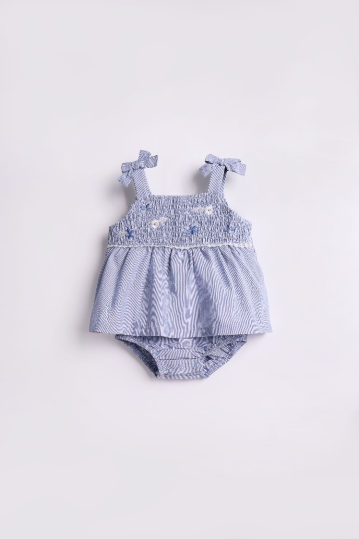 Embroidered Romper