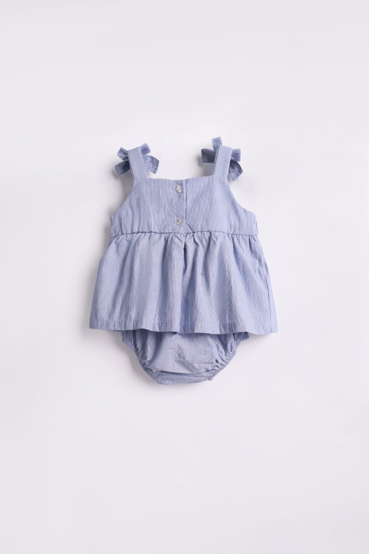 Embroidered Romper