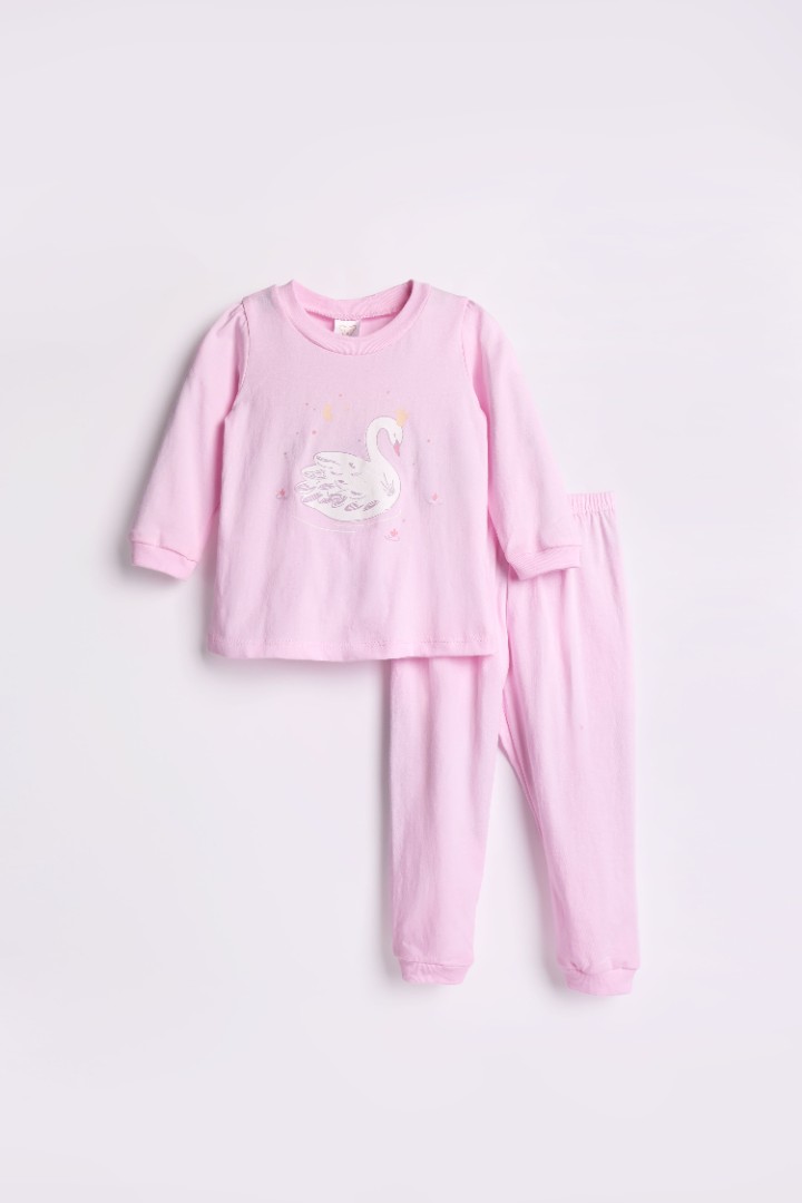 Lovely Swan Series Pyjamas for Girls