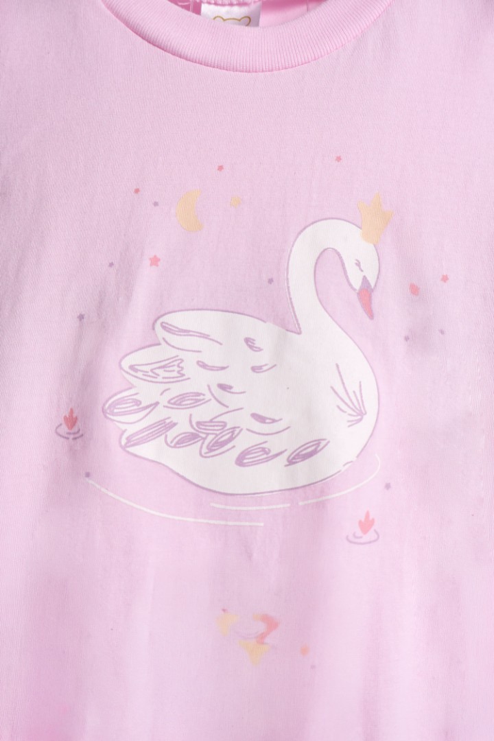 Lovely Swan Series Pyjamas for Girls