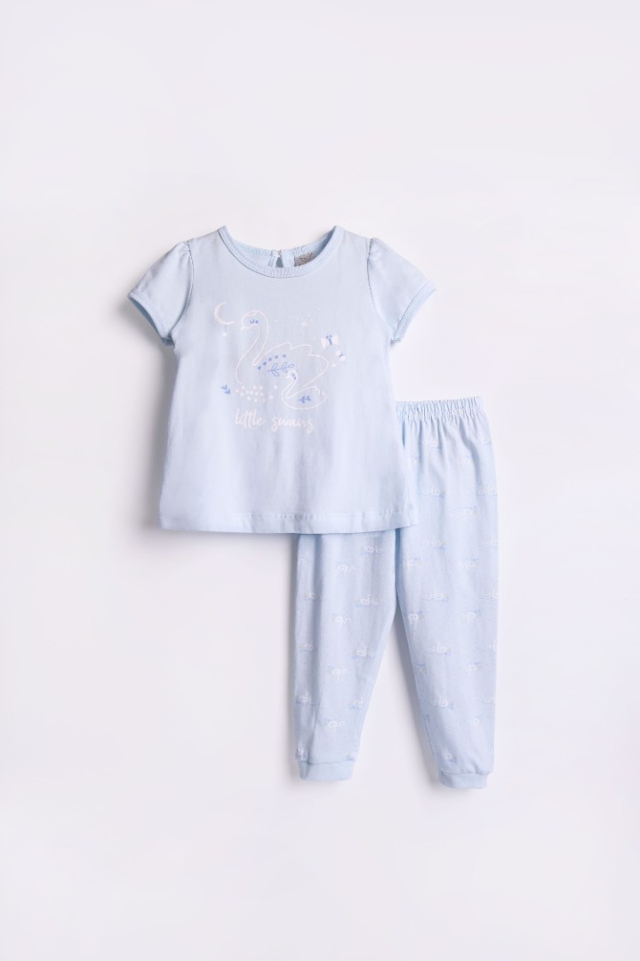 Lovely Swan Series Pyjamas for Girls