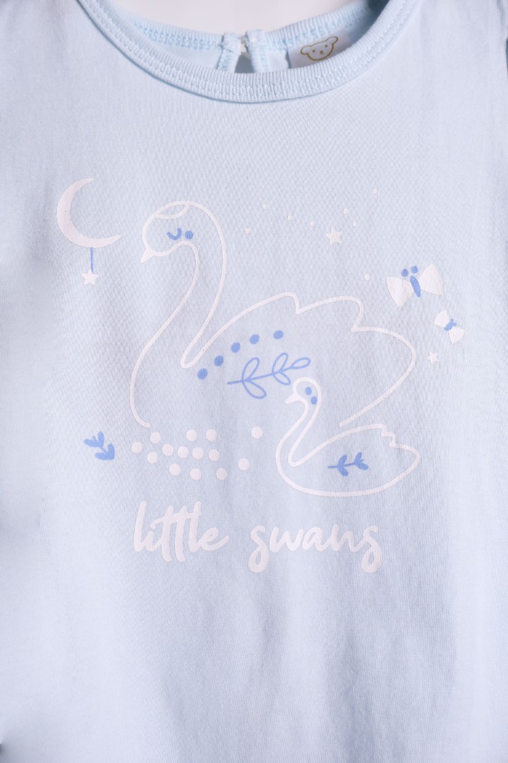 Lovely Swan Series Pyjamas for Girls