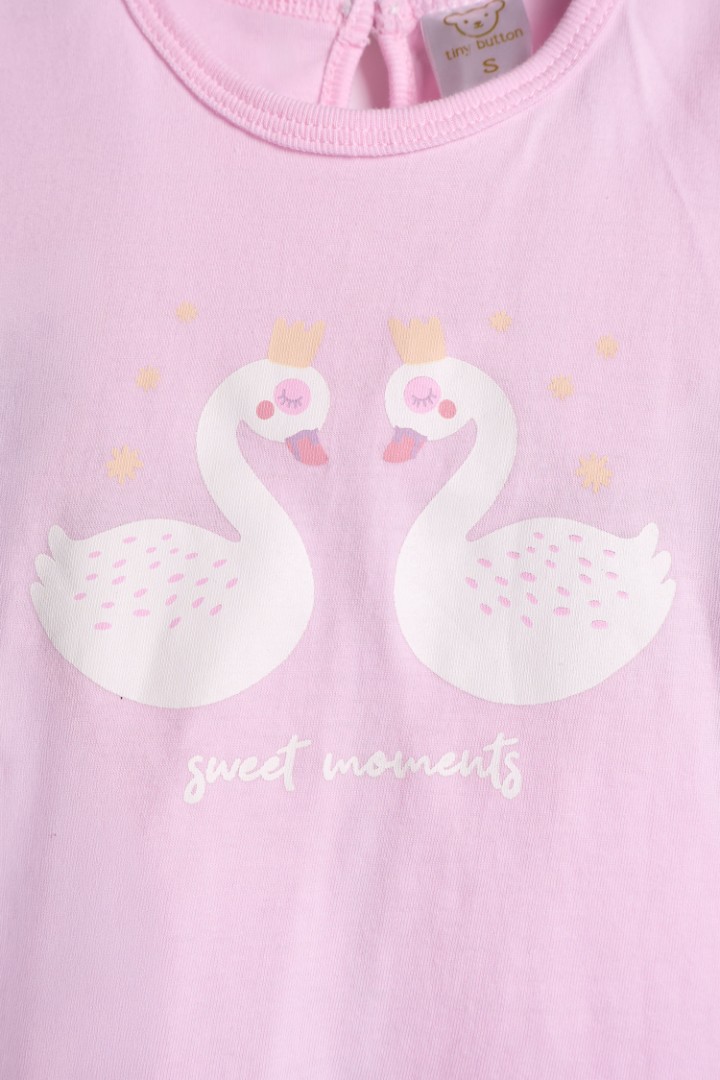 Lovely Swan Series Pyjamas for Girls