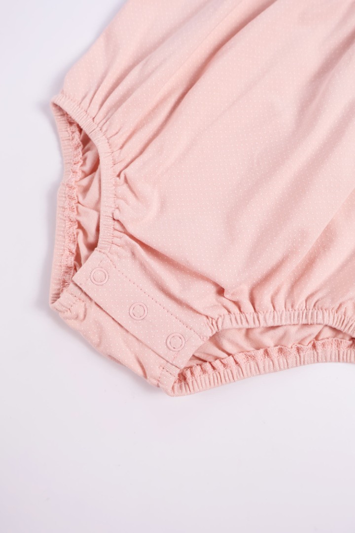 Laced-trim  Romper