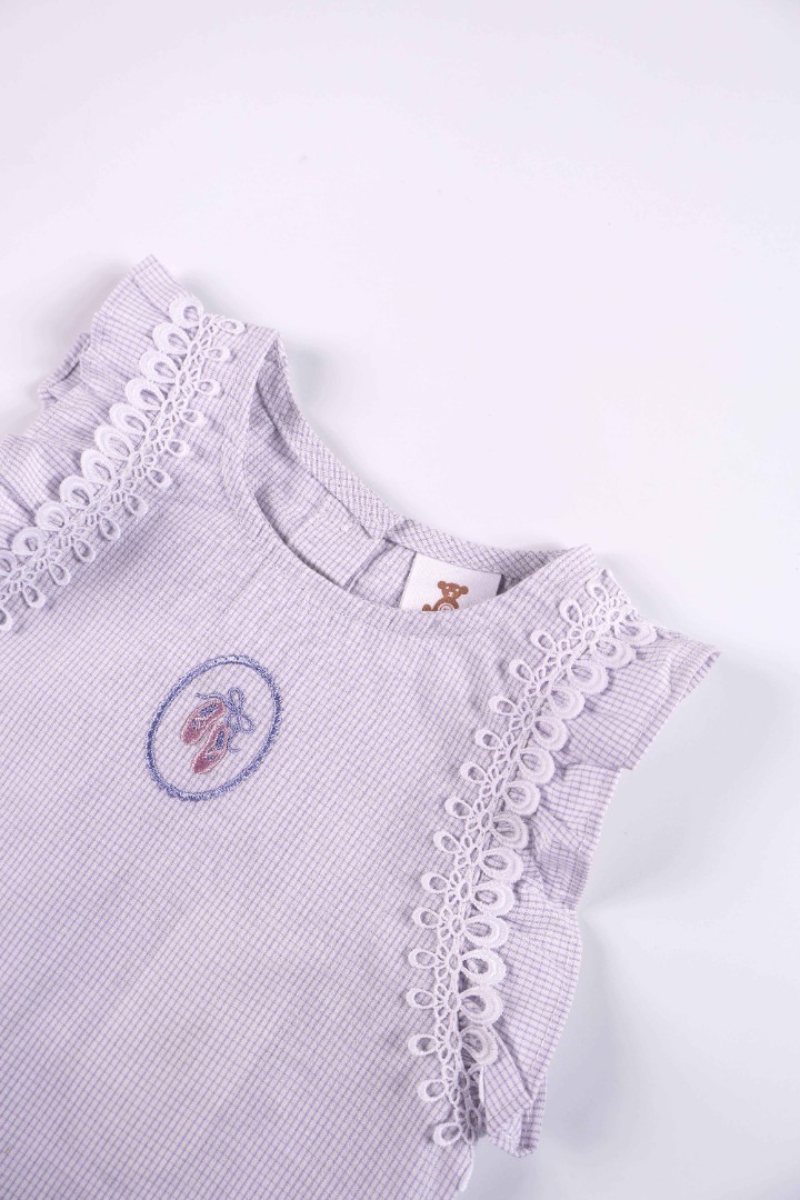 Embroidered Suit Set