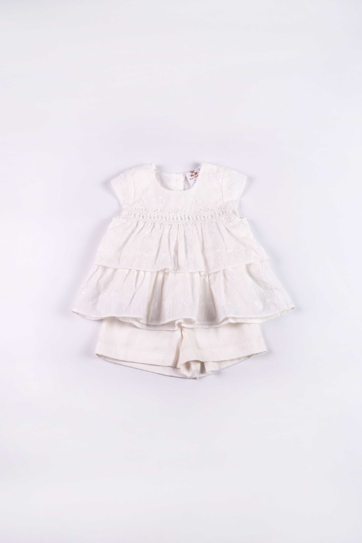 Embroidered Suit Set