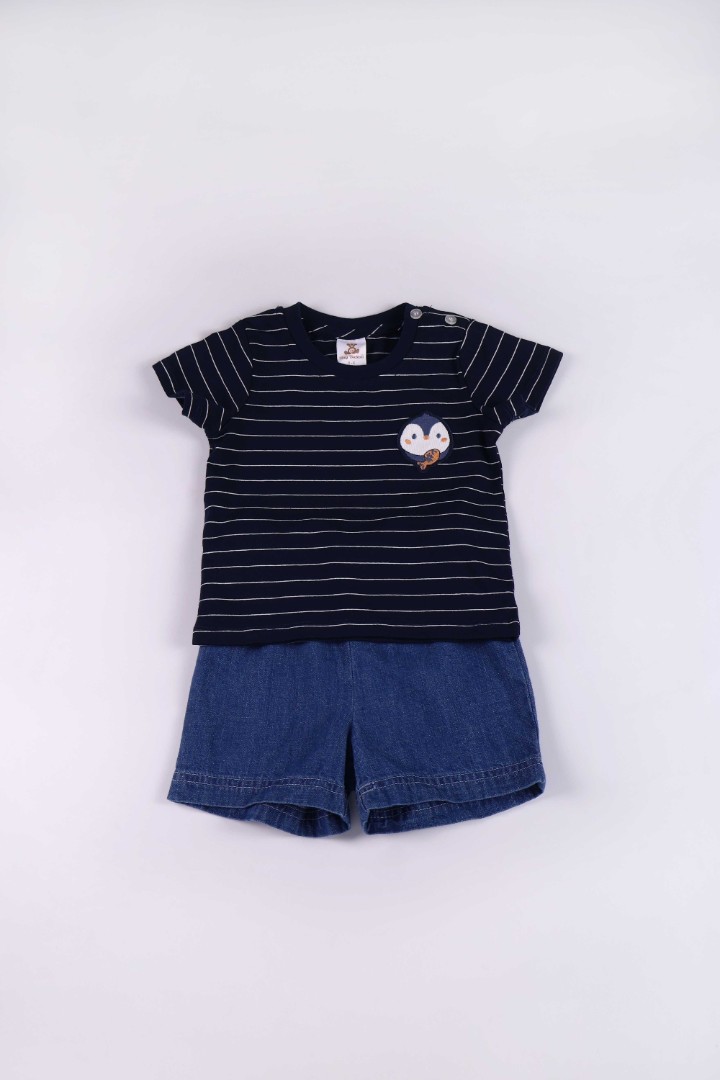 T-Shirt with Short Suit Set