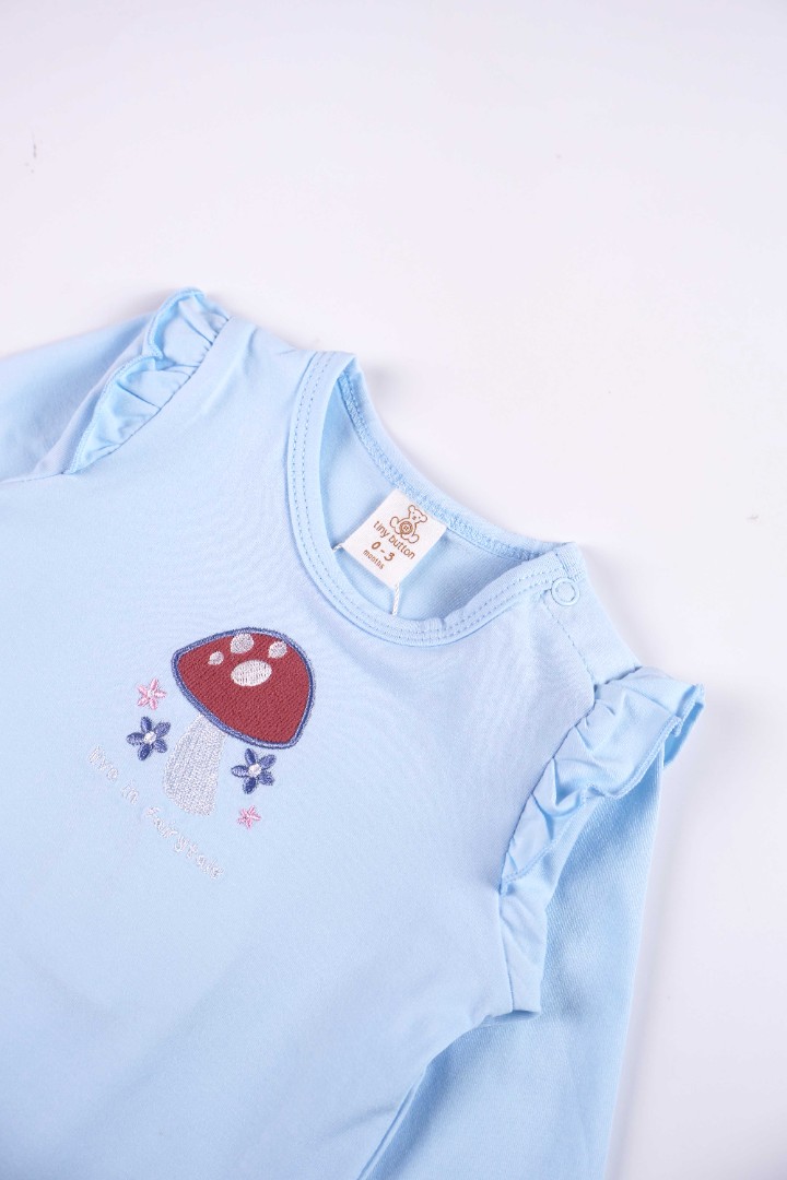Embriodered  Romper