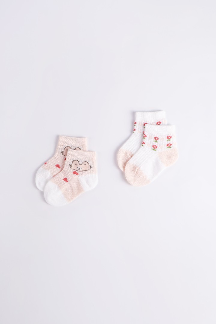 2-Pack of Graphic Socks