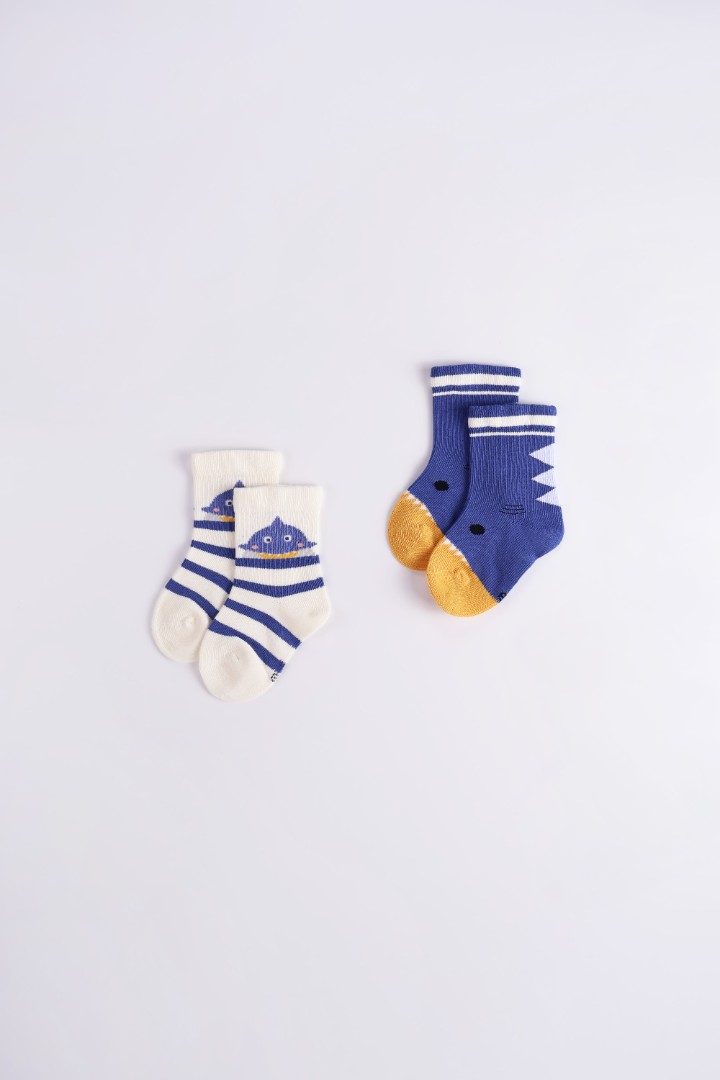 2-Pack of Graphic Socks