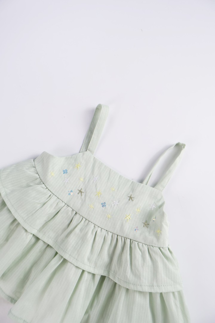 Embroidered Suit Set