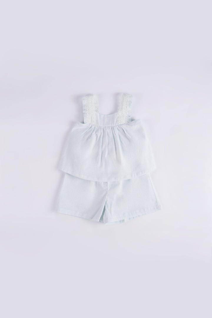 Gingham Suit Set