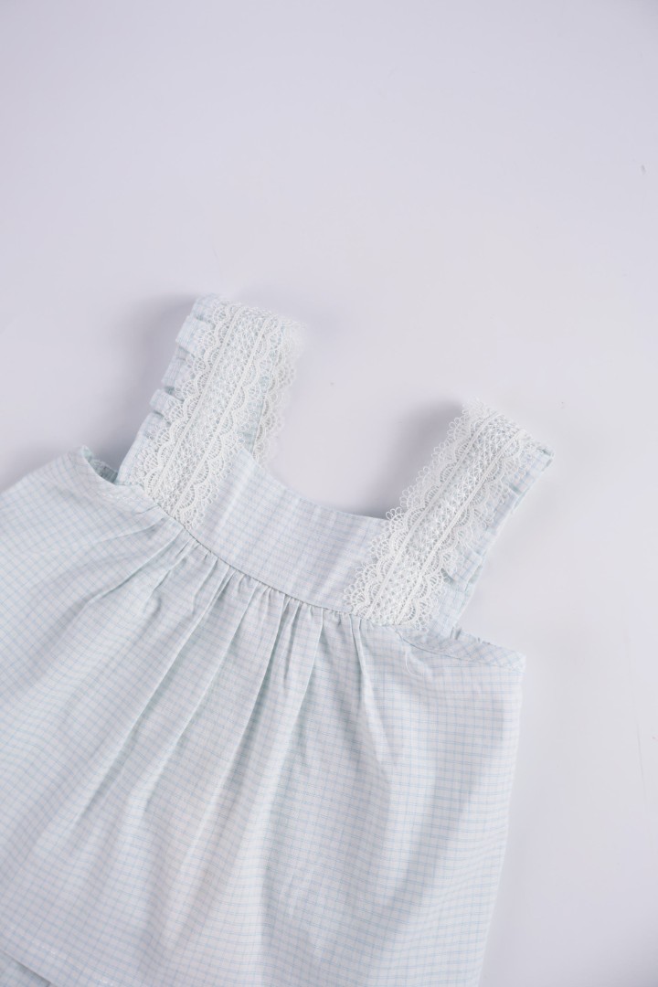 Gingham Suit Set