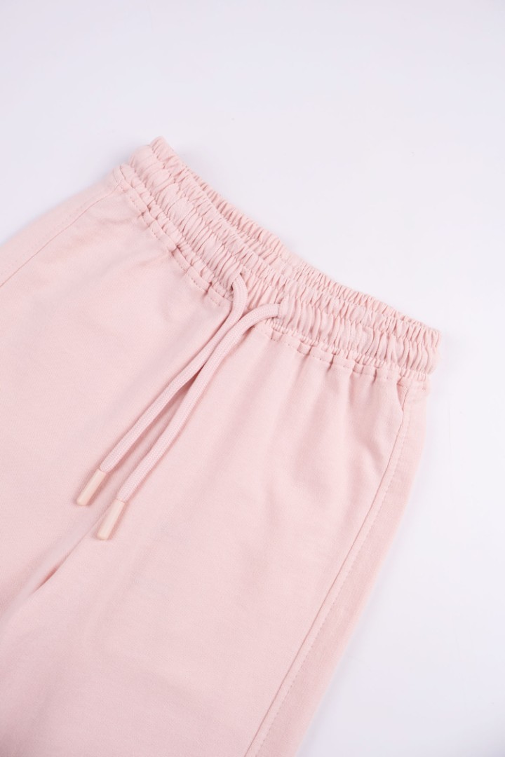Sweatpants with Ribbon Appliqué 
