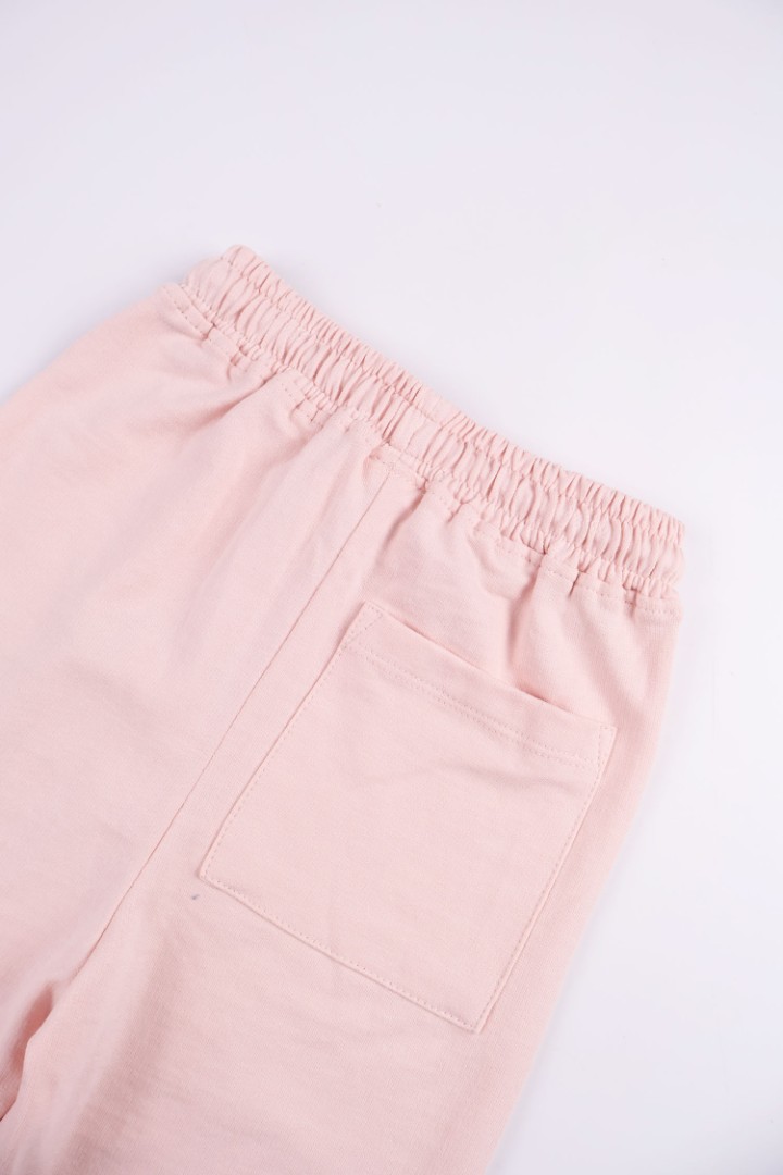 Sweatpants with Ribbon Appliqué 