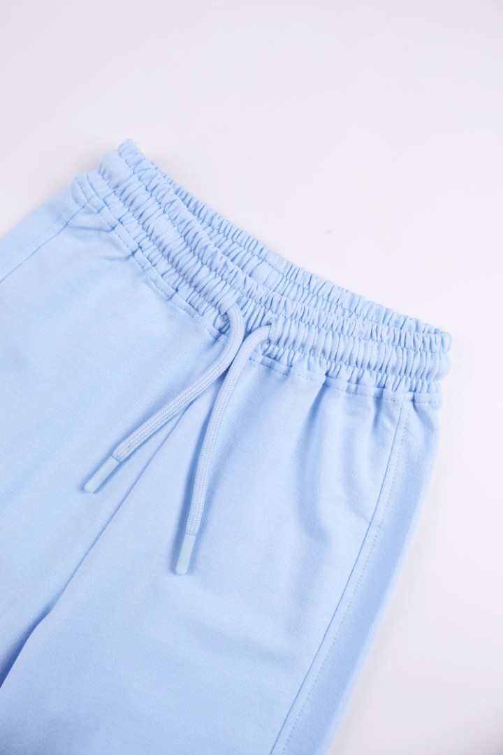 Sweatpants with Ribbon Appliqué 