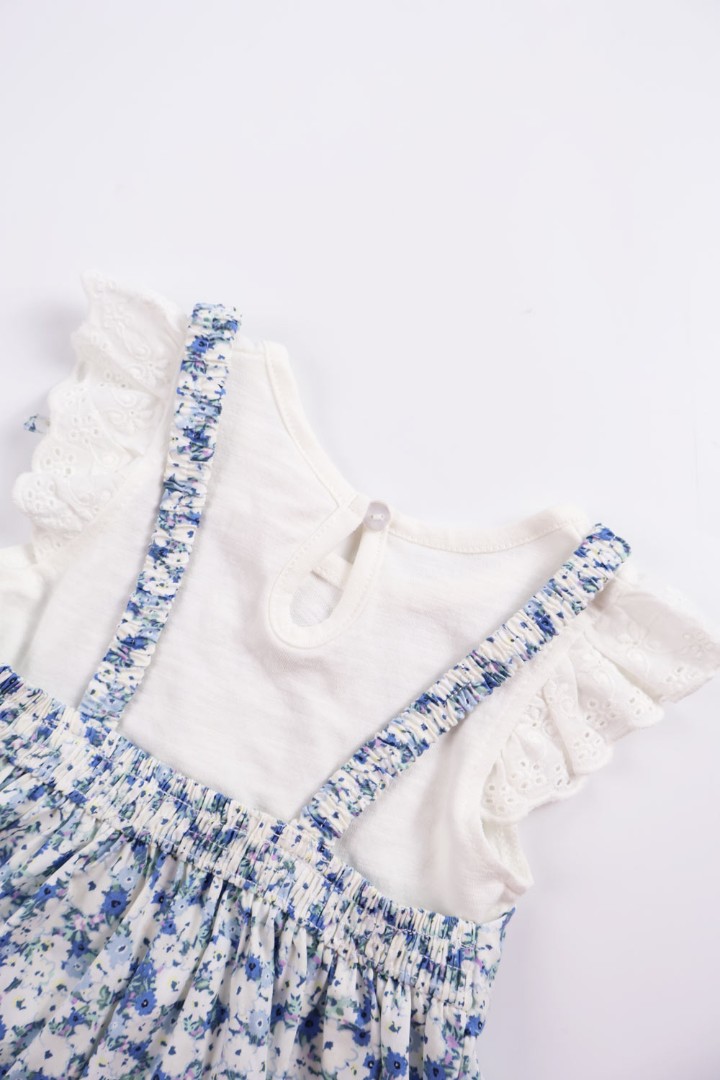 Floral Dress with T-shirt