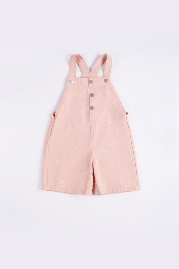 Embroidered Dungaree