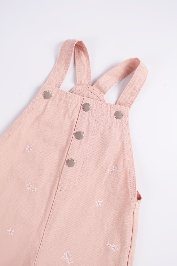 Embroidered Dungaree