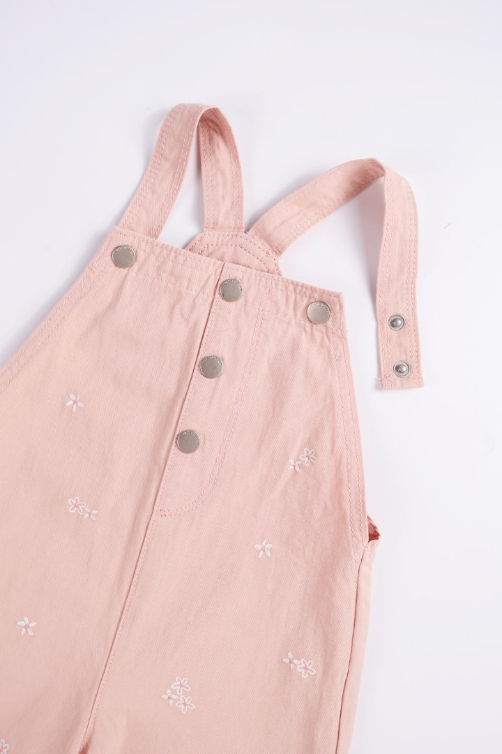 Embroidered Dungaree