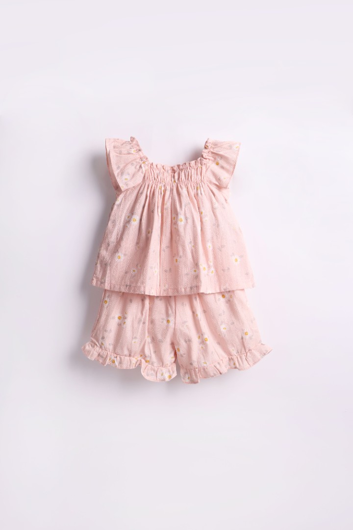 Daisy Print Suit Set