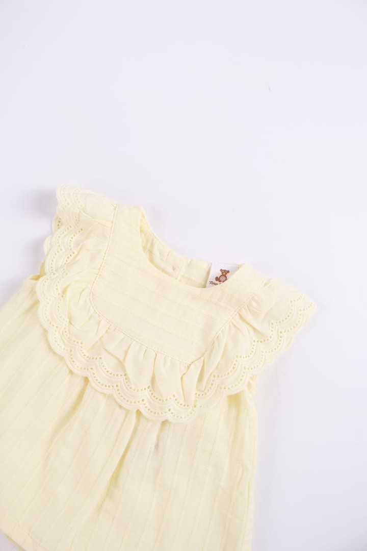 Textured Blouse Suit Set
