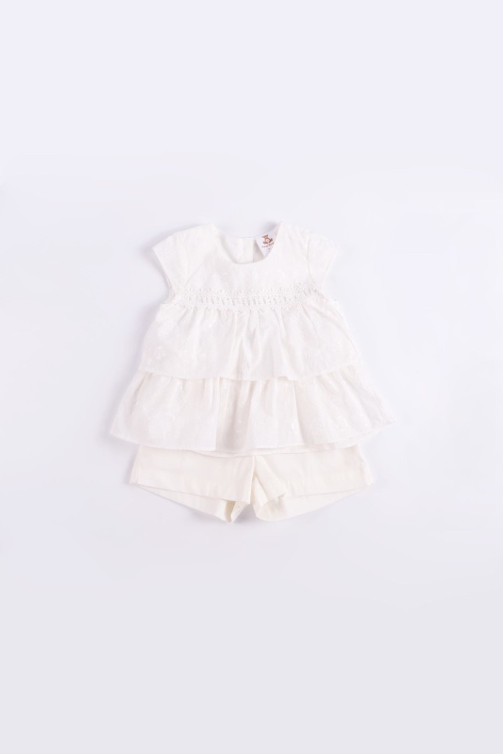 Embroidered Suit Set