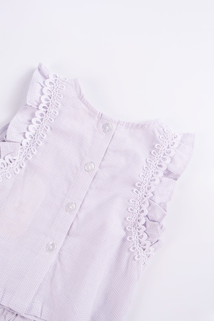 Embroidered Suit Set