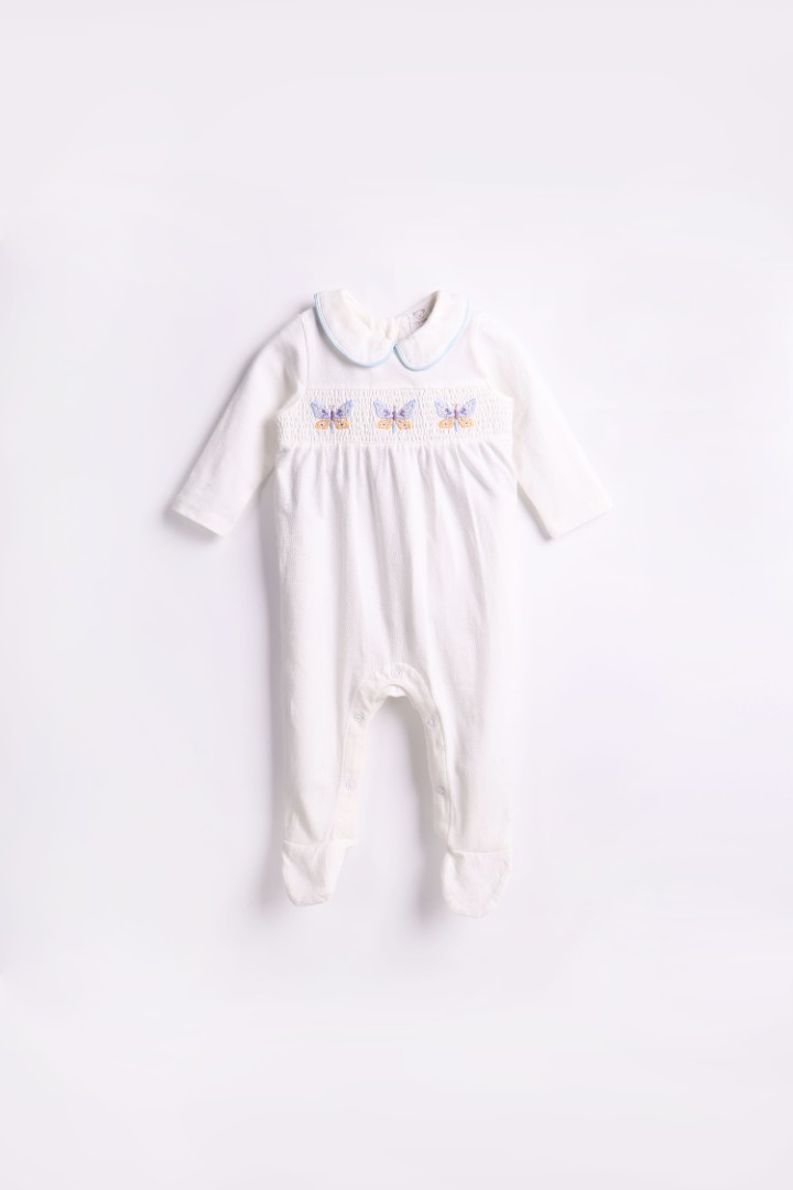 Embroidered Romper