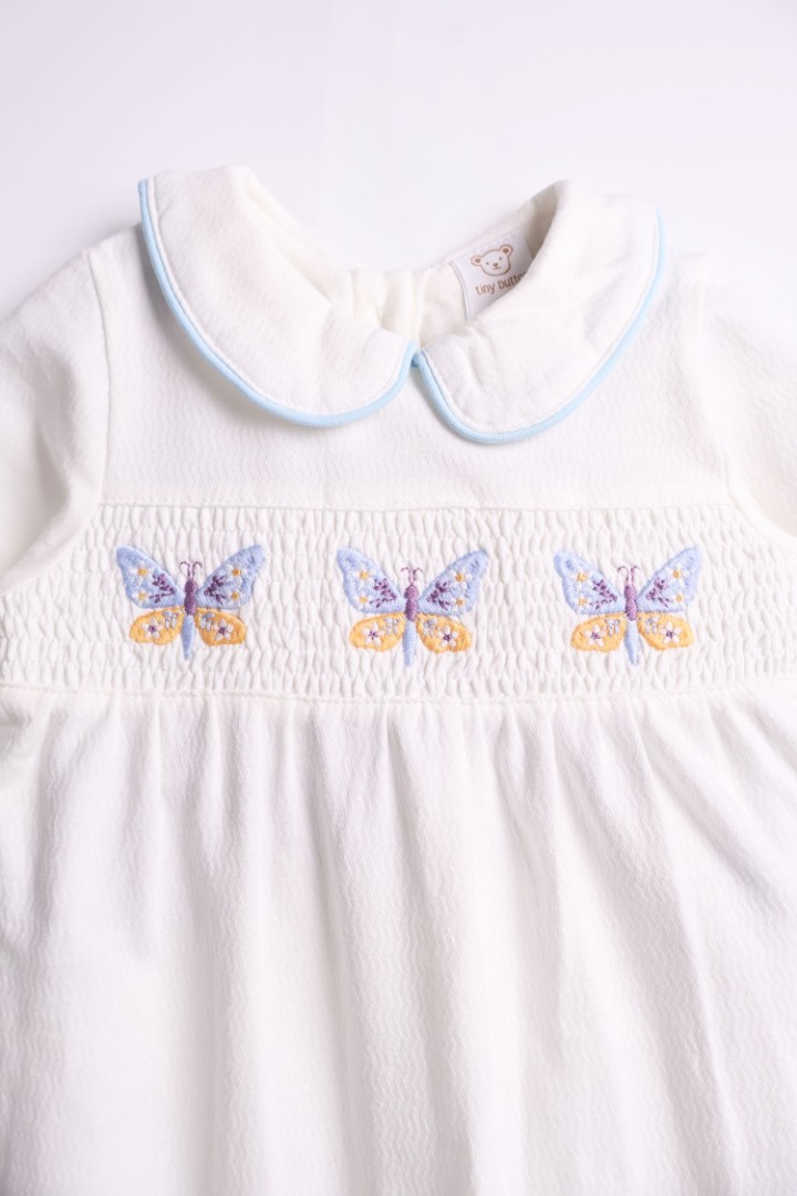 Embroidered Romper