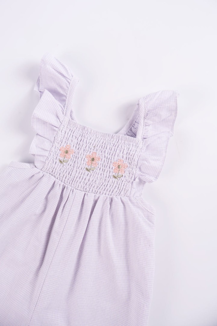 Embroidered Dungaree