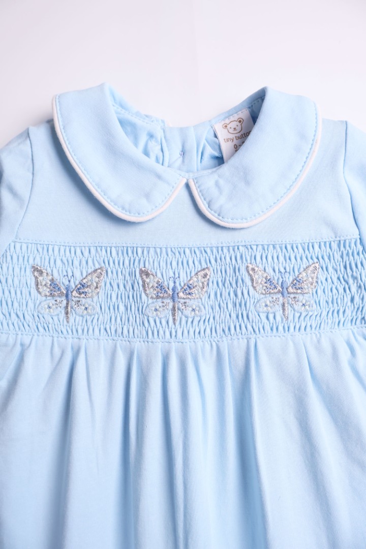 Embroidered Romper