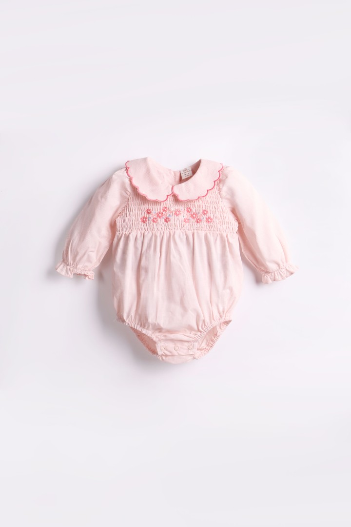 Embroidered Romper
