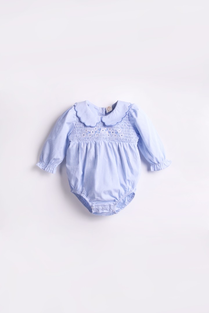 Embroidered Romper