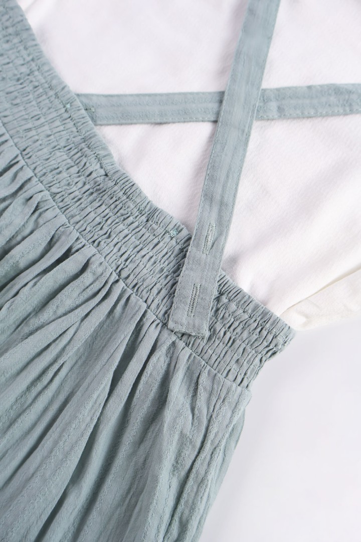 Dungaree Dress with T-shirt 