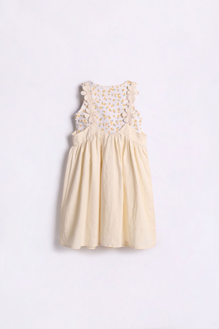 Dungaree Dress with T-shirt