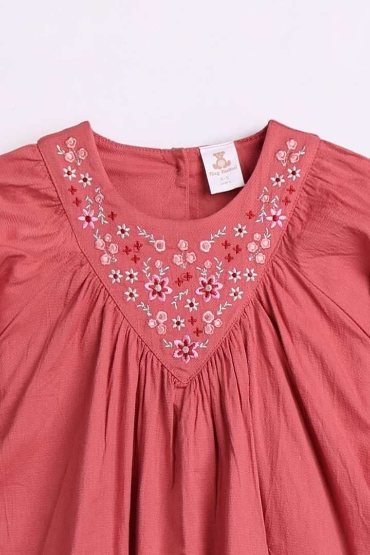 Embroidered Dress